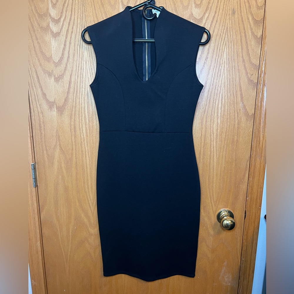 Business black dress